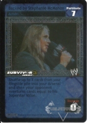 Backed by Stephanie McMahon (Foil)